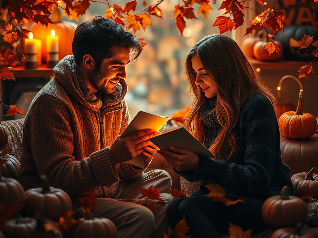 Halloween Connection: Shared Movie Plans or Story Prompts